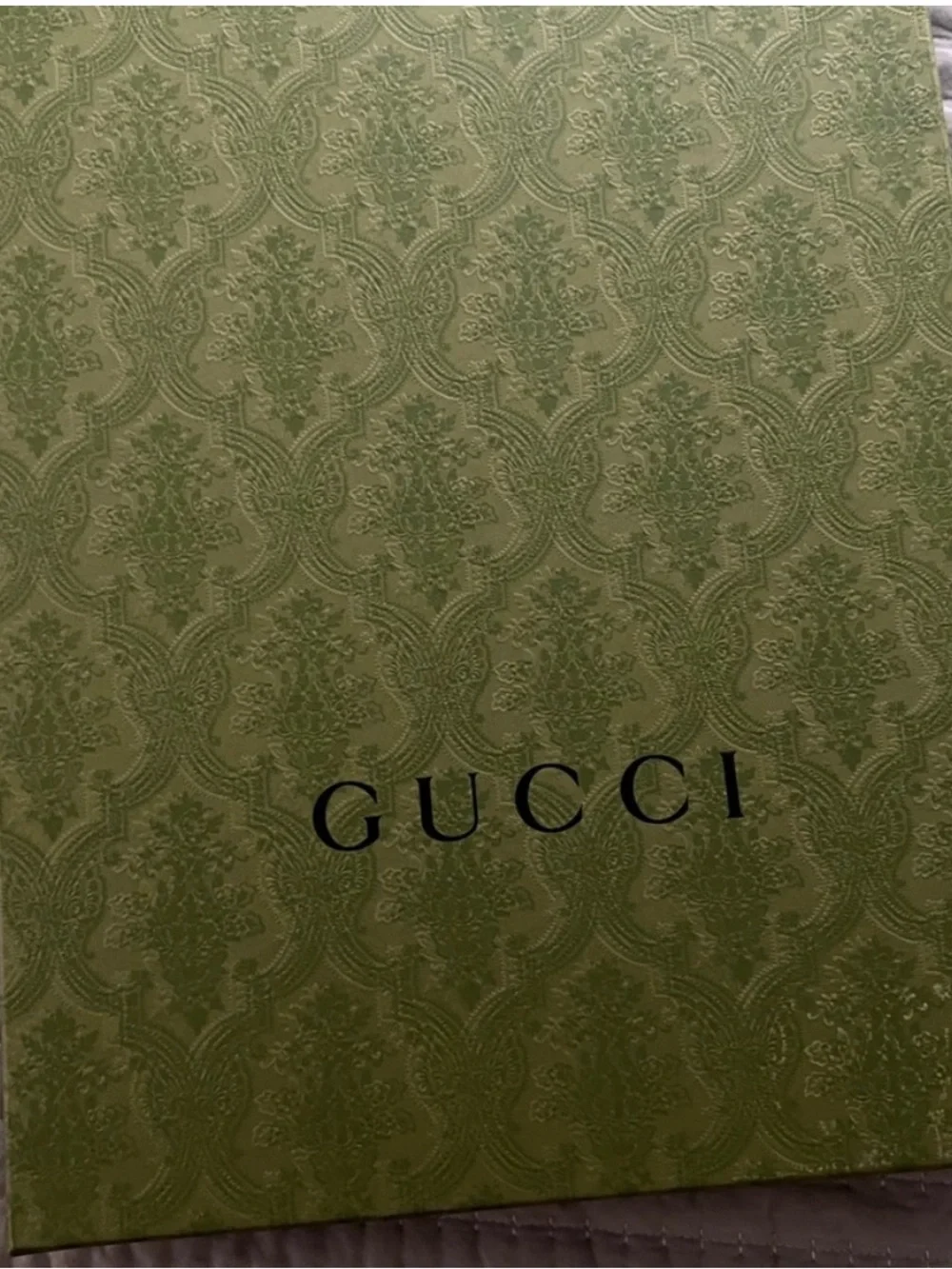 Gucci Brown GG Monogram Polo with White Sleeves